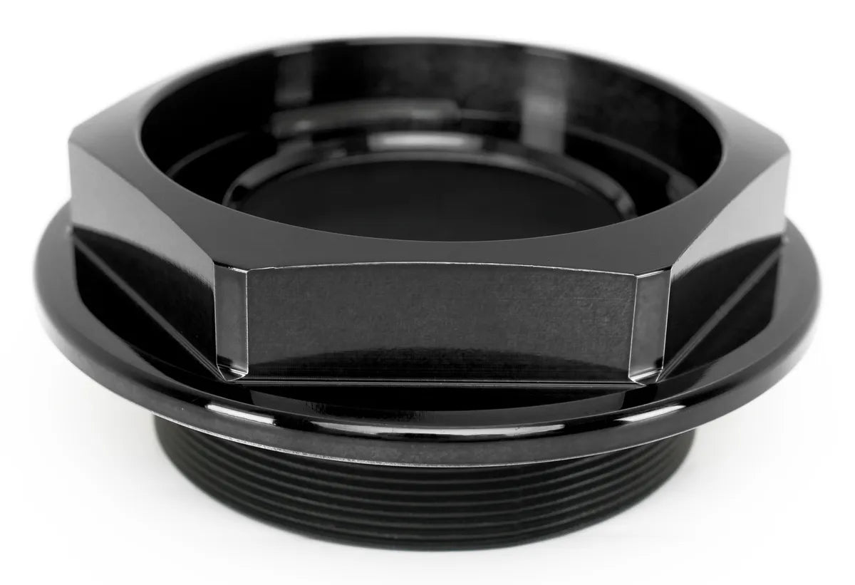 Rotiform Zentralverschluss Nabendeckel – Schwarz Glänzend