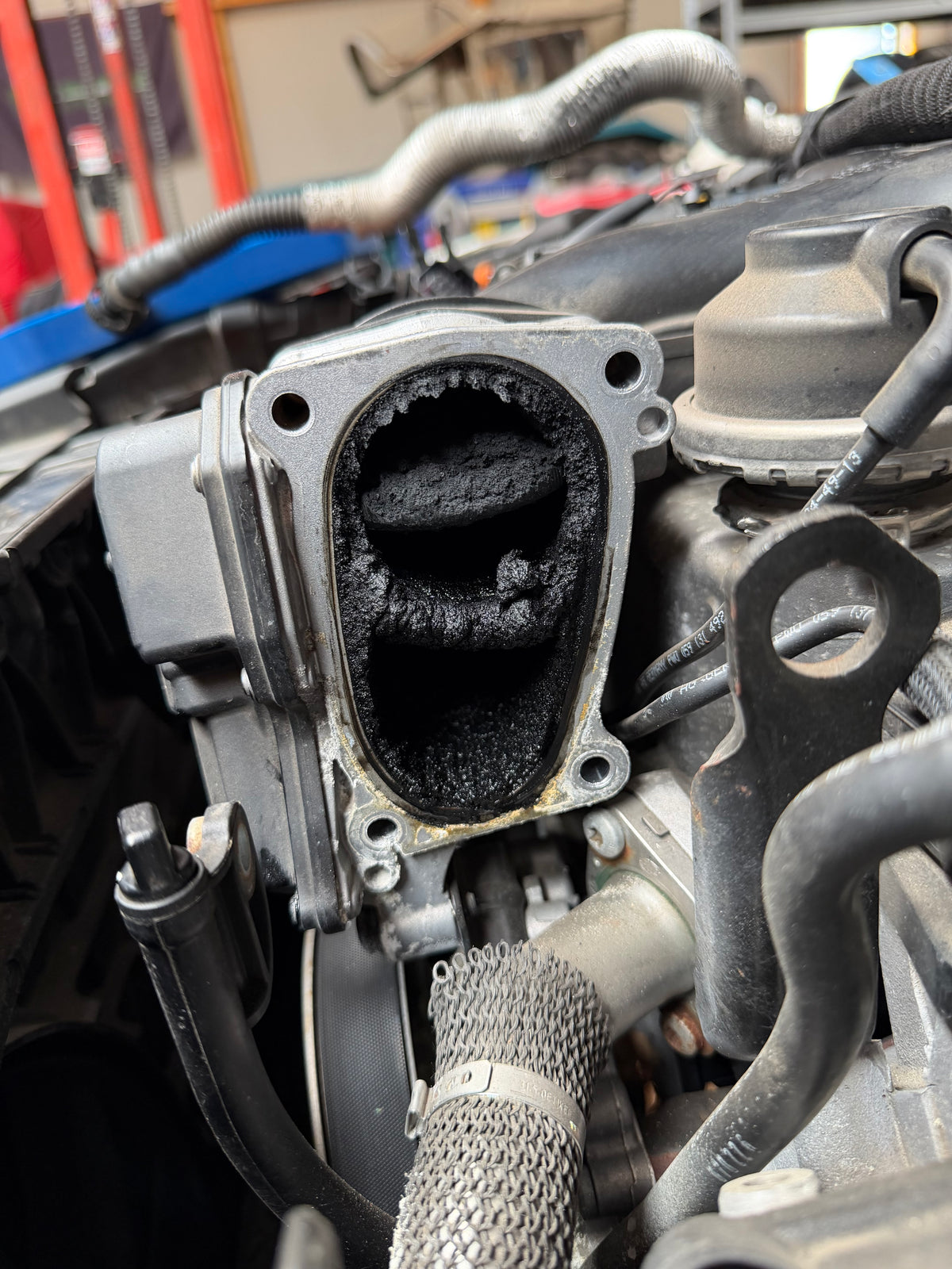 3.0 TDI – Zustand vor der Reinigung