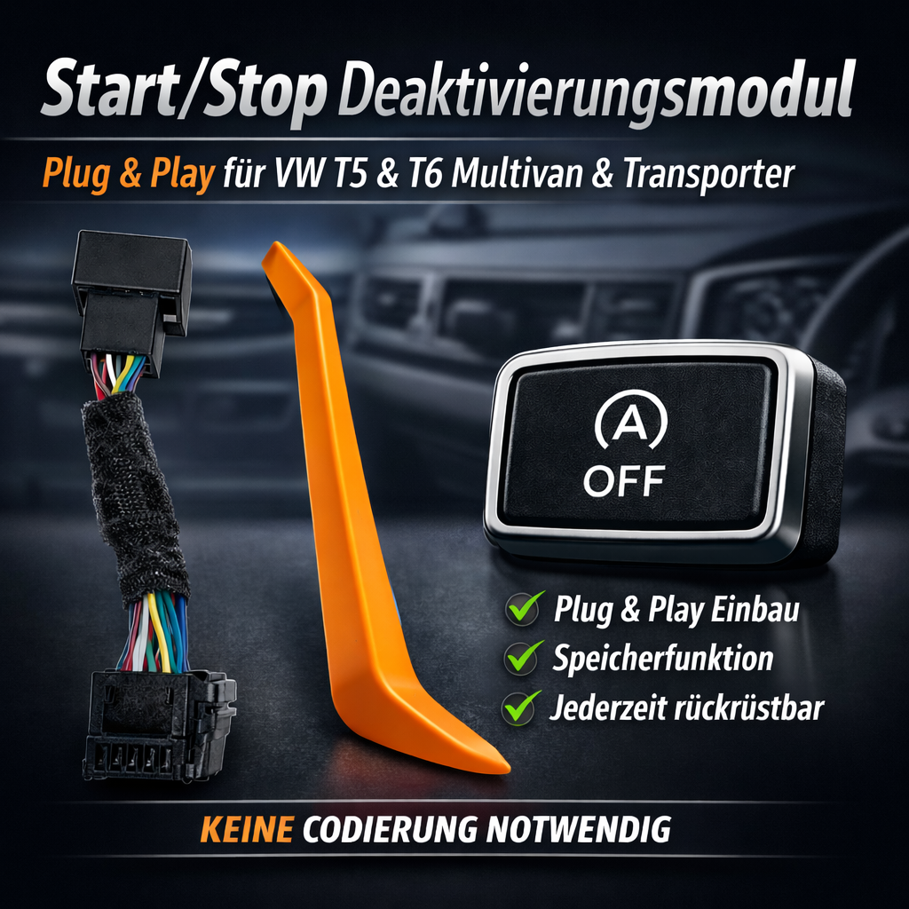 Start/Stop Deaktivierungs Modul Volkswagen T5 T6 Multivan, Transporter